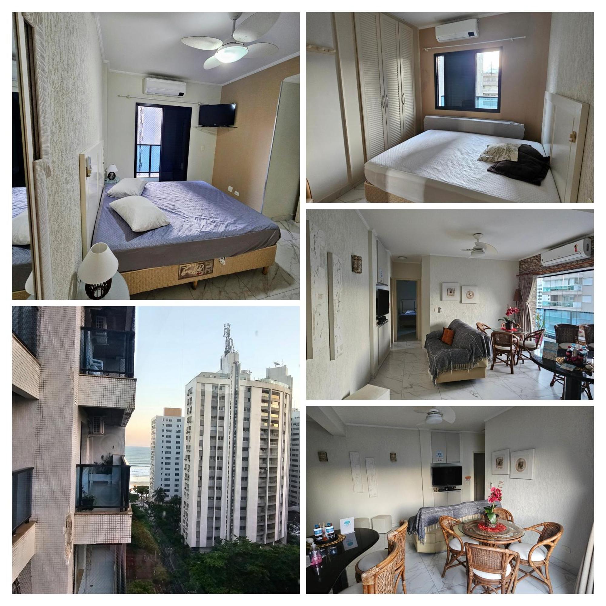 Capitania Varam Apartamento-Flat Com Piscina E Vista Mar Guaruja Pitangueiras Exterior foto